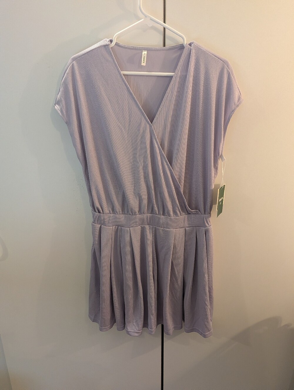 Halara Women's Large Lavender Romper NWT
